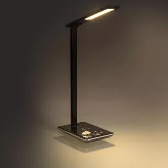 RTL 198 stm.LED lámpa fekete Qi 5W RETLUX 5W