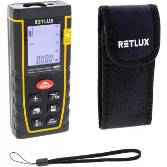 RHT 100 lézeres távolságmérő 40m RETLUX RHT 100 lézeres távolságmérő 40m RETLUX