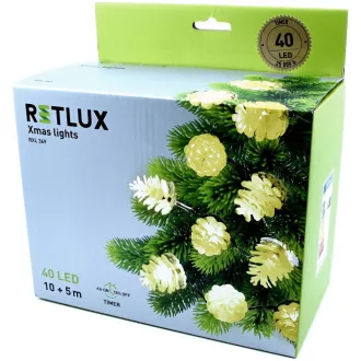 RXL 369 vonal kúp 40LED WW 10 5m RETLUX Réteges kúp 10 5m RXL 369 vonal kúp 40LED WW 10 5m RETLUX Réteges kúp 10 5m