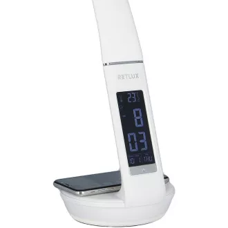 RTL 203 stm.LED lámpa.fehér Qi 6W RETLUX