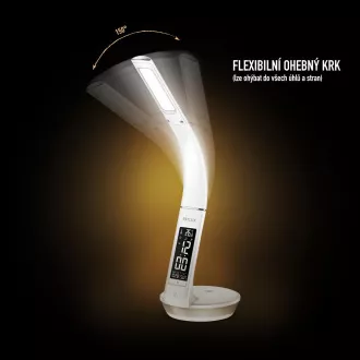 RTL 204 stm.LED lámpa.fekete Qi 6W RETLUX