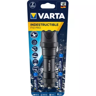 F10 PRO 3 AAA zseblámpa VARTA F10 PRO 3 AAA zseblámpa VARTA