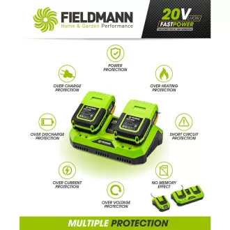 FDUZ 79110 2x20V gyorscsatlakozó. FIELDMANN