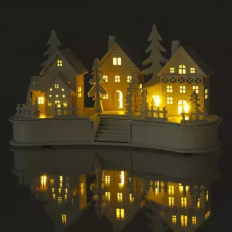 RXL 407 Village fehér fa 6 LED-es RETLUX lámpa
