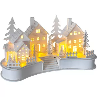 RXL 407 Village fehér fa 6 LED-es RETLUX lámpa