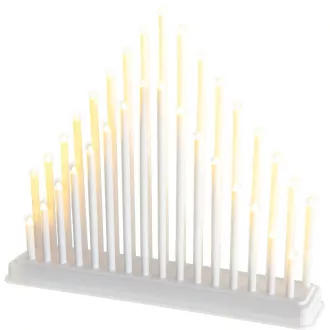 RXL 403 Gyertyatartó fehér 33 LED WW RETLUX
