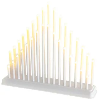 RXL 403 Gyertyatartó fehér 33 LED WW RETLUX