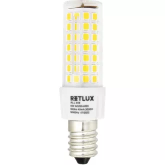 RLL 459 E14 E14 6W motorháztető sütő WW RETLUX