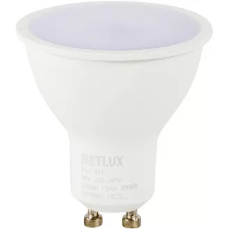 RLL 417 GU10 izzó 9W WW RETLUX RETLUX