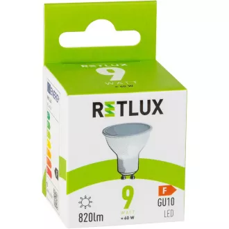 RLL 418 GU10 izzó 9W CW RETLUX 9W