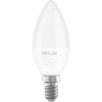RLL 430 C37 C37 E14 gyertya 8W CW RETLUX