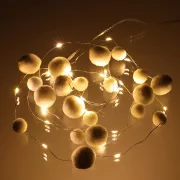 RXL 442 Lánc pom-pomokkal 20 LED RETLUX 20 LED RETLUX