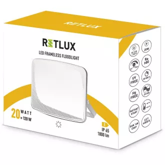 RSL 250 LED SPOTLÁMPA 20W 4000K RETLUX