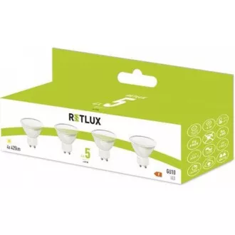 REL 37 LED GU10 4x5W RETLUX LED 4x5W