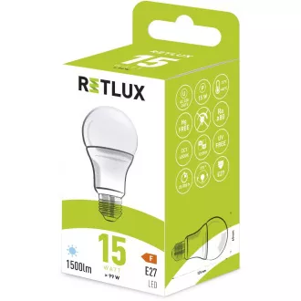 RLL 411 A65 A65 E27 izzó 15W DL RETLUX RLL 411 A65 A65 E27 izzó 15W DL RETLUX