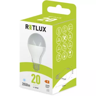 RLL 464 A67 E27 izzó 20W DL RETLUX 20W
