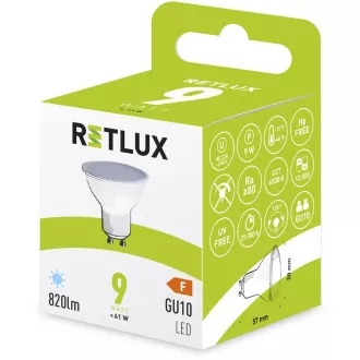 RLL 419 GU10 izzó 9W DL RETLUX