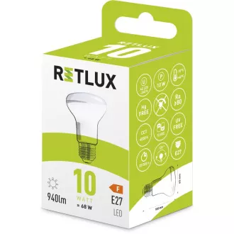 RLL 425 R63 E27 Spot 10W CW RETLUX RLL 425 R63 E27 Spot 10W RLL 425 R63 E27 Spot 10W CW RETLUX RLL 425 R63 E27 Spot 10W