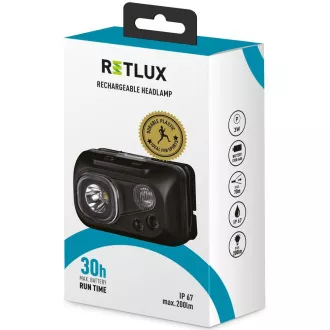 RPL 57 ÚJRATÖLTHETŐ FÉNYSZÓRÓ 3W IP67 RETLUX