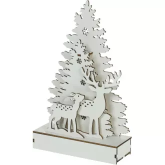 RXL 461 Dekor. erdő 24,5cm 5LED WW RETLUX