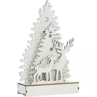 RXL 461 Dekor. erdő 24,5cm 5LED WW RETLUX