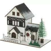 RXL 465 Téli ház 18cm 7LED WW RETLUX 18cm