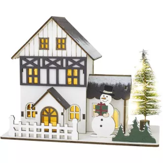 RXL 465 Téli ház 18cm 7LED WW RETLUX 18cm RXL 465 Téli ház 18cm 7LED WW RETLUX 18cm