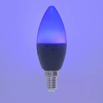 RSH 100 C37 E14 izzó. 4,5W RGB CCT RETLUX