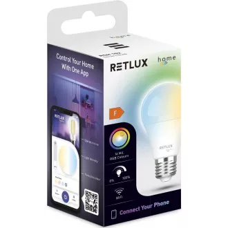 RSH 102 A 60 E27 izzó. 9W RGB CCT RETLUX