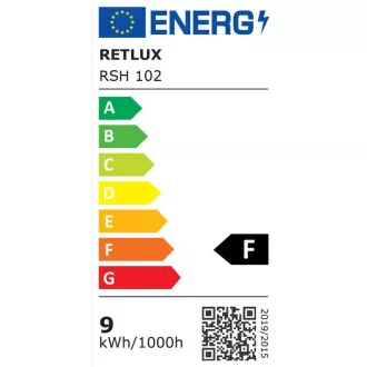 RSH 102 A 60 E27 izzó. 9W RGB CCT RETLUX