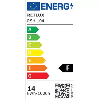 RSH 104 A70 E27 izzólámpa 14 W RGB CCT RETLUX