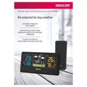 SWS 4100 B SENCOR IDŐJÁRÁS-ÁLLOMÁS