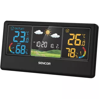 SWS 4100 B SENCOR IDŐJÁRÁS-ÁLLOMÁS SWS 4100 B SENCOR IDŐJÁRÁS-ÁLLOMÁS
