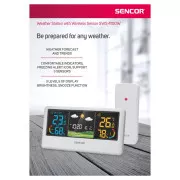 SWS 4100 W IDŐJÁRÁS-ÁLLOMÁS SENCOR