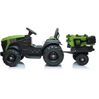 BEC 8211 FARM traktor + autó. BUDDY TOYS