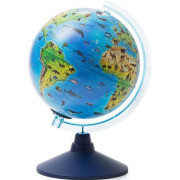 Alaysky Globe 25 cm Zoogeográfiai földgömb gyerekeknek, LED háttérvilágítással, angol nyelvű címkékkel