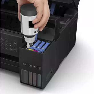 EPSON tintasugaras nyomtató  L4160,3in1, CIS, A4,33ppm fekete, 4ink, USB, Wi-Fi, Epson Connect érintőpaneles LCD, SD olvasó, Tankrendszer