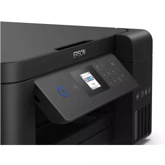 EPSON tintasugaras nyomtató  L4160,3in1, CIS, A4,33ppm fekete, 4ink, USB, Wi-Fi, Epson Connect érintőpaneles LCD, SD olvasó, Tankrendszer