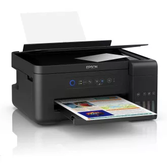 EPSON tintasugaras nyomtató  L4150, 3in1, CIS, A4, 33ppm fekete, 4ink, USB, Wi-Fi, Epson Connect Tank rendszer