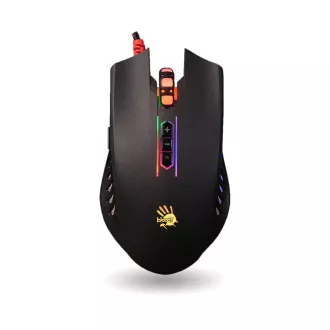 A4tech BLOODY Q81 játék egér, 3200DPI, USB, fekete