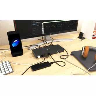 i-tec USB 3.0 / USB-C 5K univerzális dokkolóállomás
