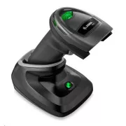 Zebra olvasó DS2278-SR USB KIT 2D fekete, USB (HID) kábel, (prezentációs állvány)