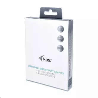 i-tec USB-C és Dual Display Port adapter