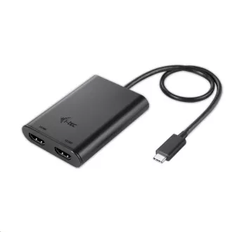 i-tec USB-C és kettős HDMI videó adapter