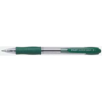 Golyóstoll Pilot super grip 0,7mm zöld cső világos / újratöltve 2110