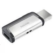 SanDisk Flash Disk 256 GB Ultra, kettős USB-meghajtó Type-C