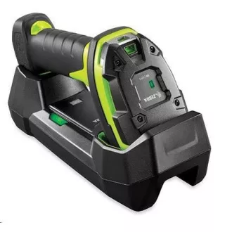 Zebra ipari olvasó LI3678-SR ellenálló ZÖLD, vibráció szabványos állvány USB (csavart) KIT