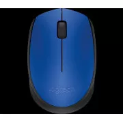 Logitech Wireless Mouse M171, kék