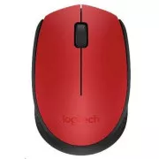 Logitech Wireless Mouse M171, piros