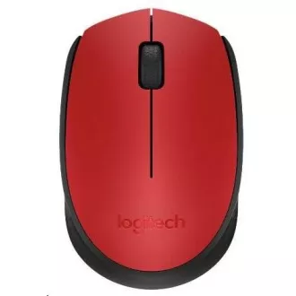 Logitech Wireless Mouse M171, piros